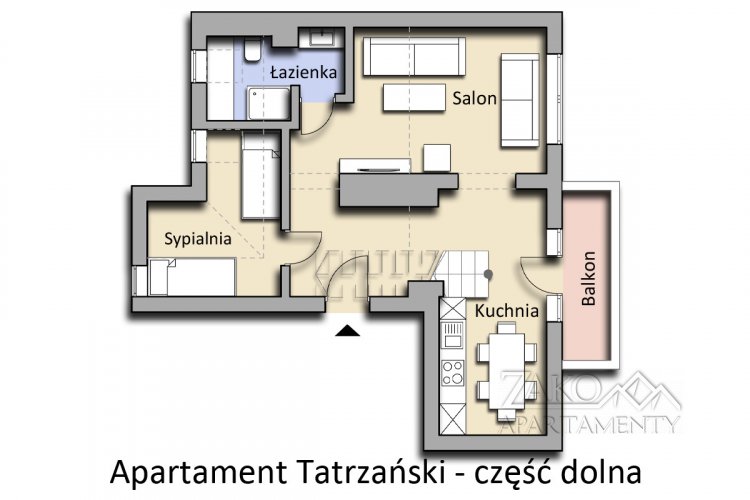 Apartament TATRZAŃSKI