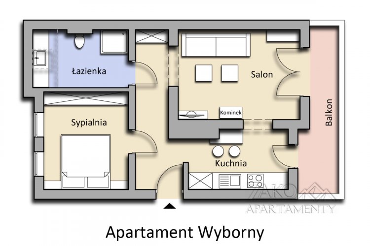 Apartament WYBORNY