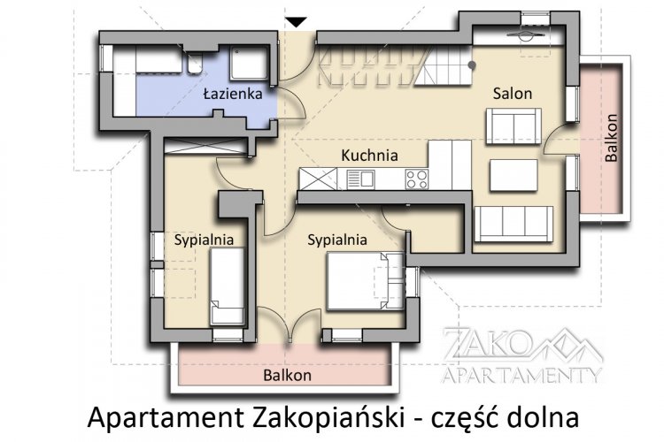 Apartament ZAKOPIAŃSKI