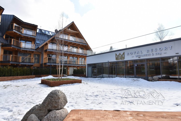 Apartament PARYSKI BLASK- Royal Resort z klimatyzacją